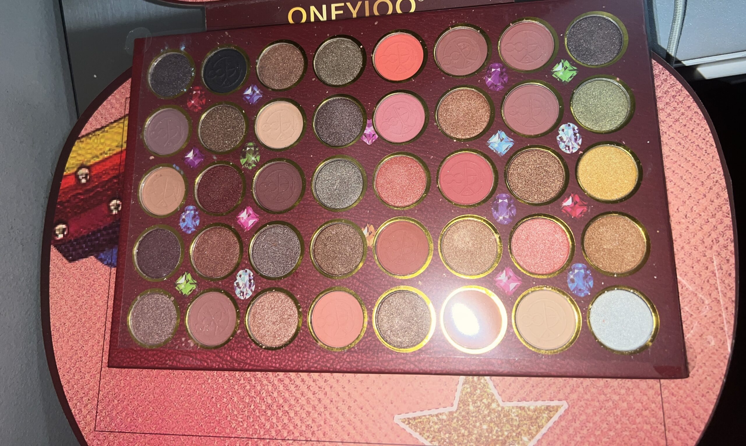 Eyeshadow Palette – 73 Farben im Koffer-Design – Bild 2