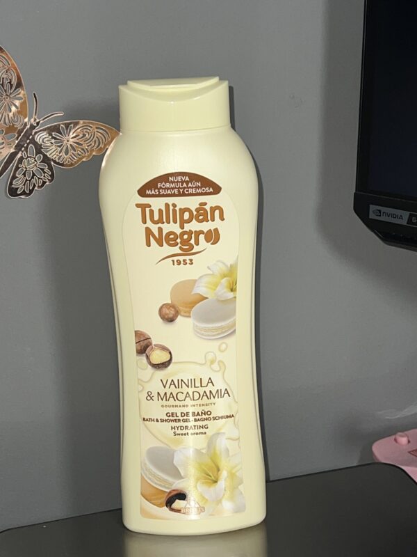 Tulipán Negro – Vainilla & Macadamia Duschgel (650 ml)