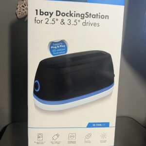 1-Bay Docking Station – für 2,5" & 3,5" SATA HDD/SSD