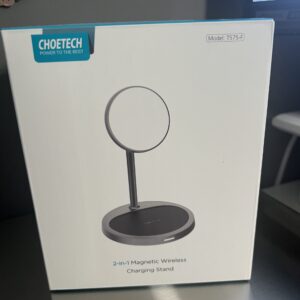 CHOETECH 2-in-1 Magnetic Wireless Charger Stand